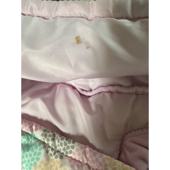 Taggies Snuggle Buggy Pink Baby Car Seat Cover Shopping Cart Infant Carrier Soft - Picture 5 of 5